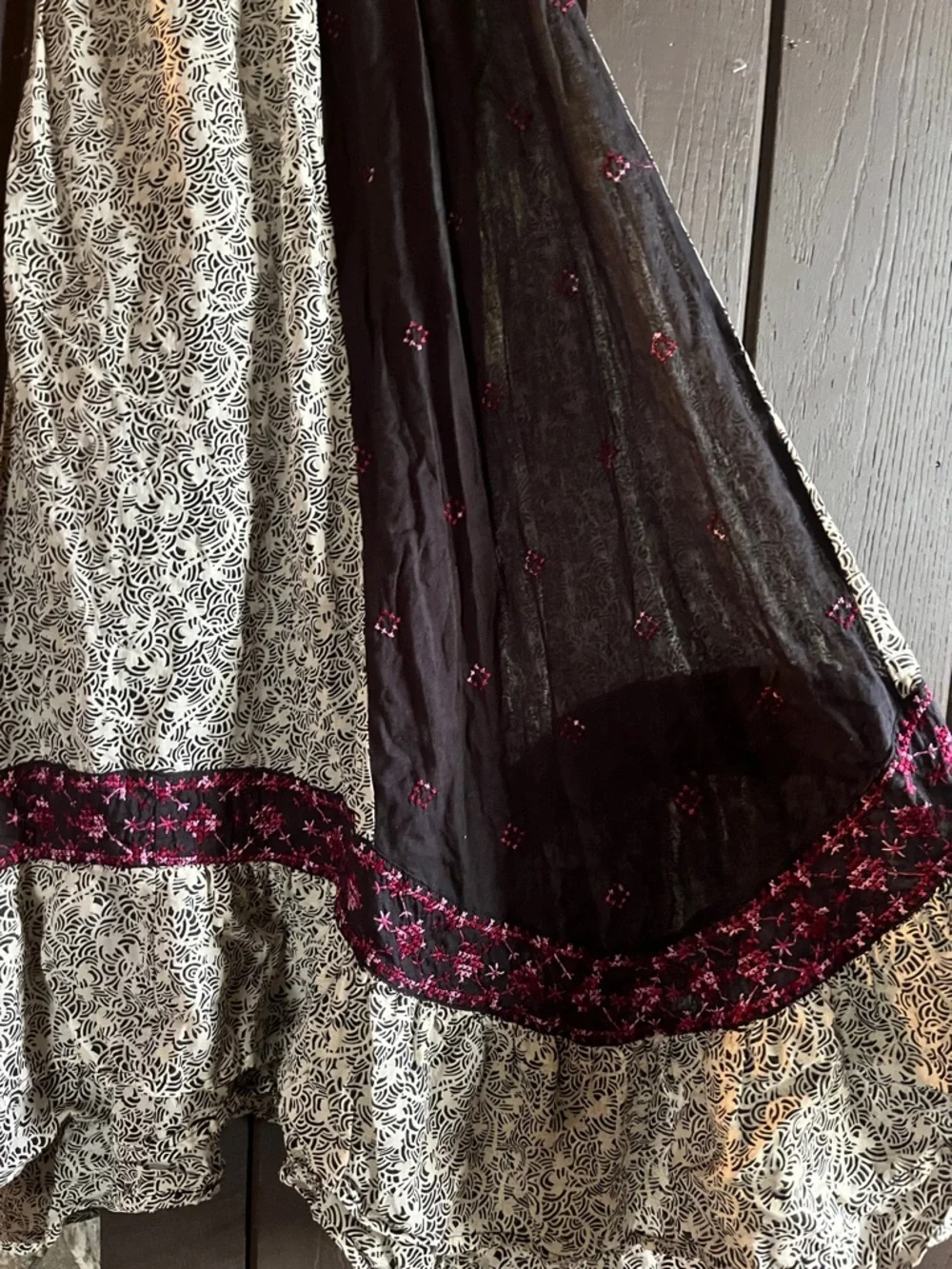 Free People Flowy Maxi Skirt! Sz S - Picture 3 of 6